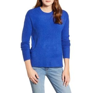 Kut from the Kloth Alisha blue sweater size large NWT